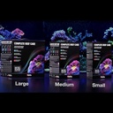 Red Sea Medium (80 Gallon) 4-Part RCP Complete Reef Care Supplement Dosing System for Saltwater Mixed Reef Marine Aquariums for Optimal Coral Growth
