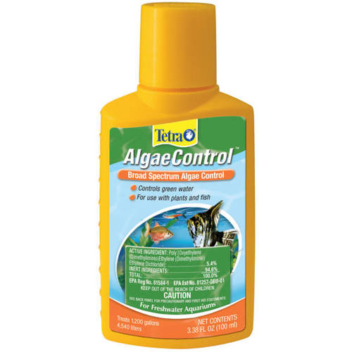Tetra Algae Control 3.38 Ounces  Broad Spectrum Aquarium Algae Control