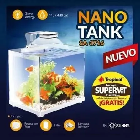 Nano tank Sunny 17lts