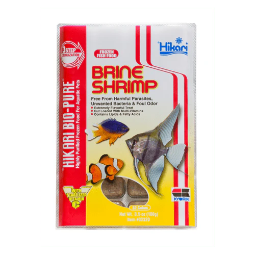 Brine Shrimp Hikari 100g artemia congelada