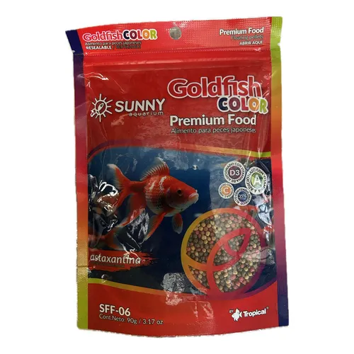 Goldfish Color premium food 90g