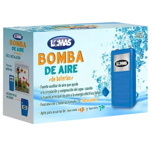 Bomba de aire de pilas Lomas