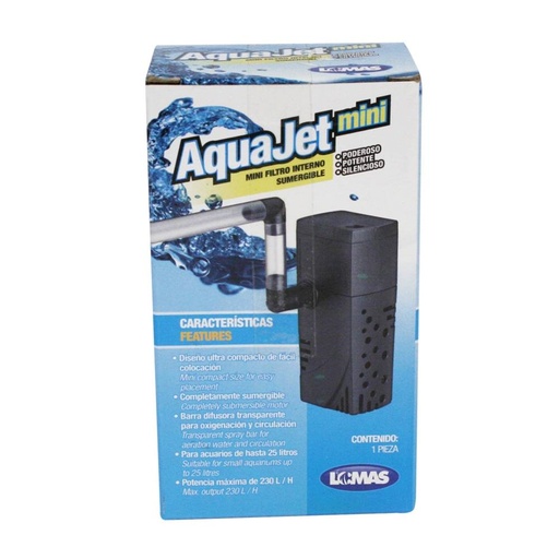 Filtro Interno Lomas Aqua Jet Mini